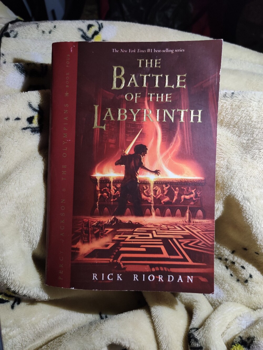 Percy Jackson Book 4 The Battle Of The Labyrinth Paperback Book